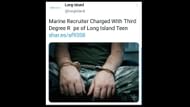 Mason Wallace met the victim in October during a recruitment drive at her school, (Image via Long Island/Twitter)